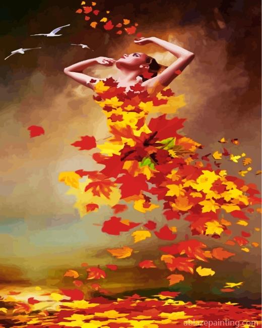Autumn Leaves Lady Paint By Numbers.jpg