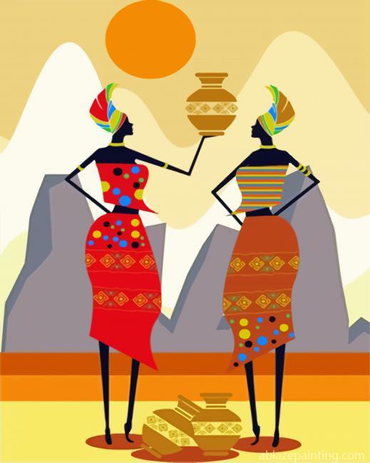 African Tribal Women Paint By Numbers.jpg