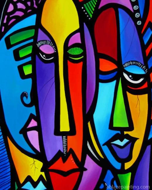 Colorful Abstract Faces New Paint By Numbers.jpg