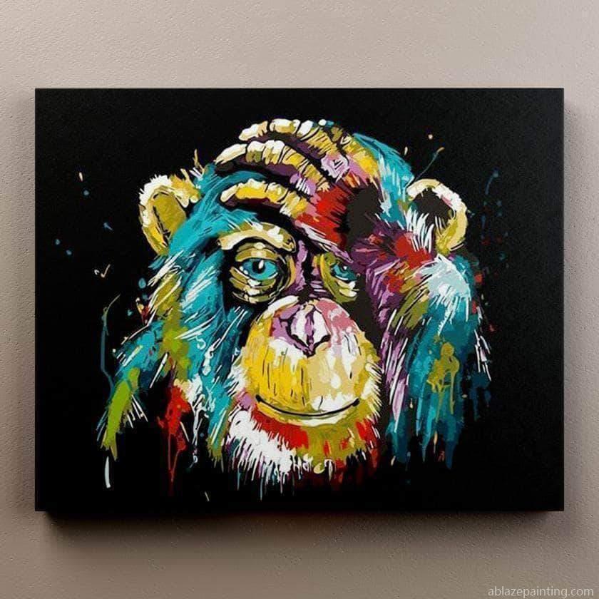 Colorful Chimp Paint By Numbers.jpg