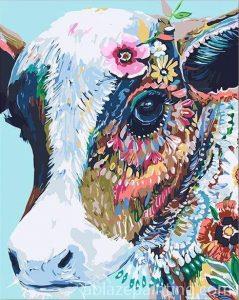 Abstract Cow Paint By Numbers.jpg