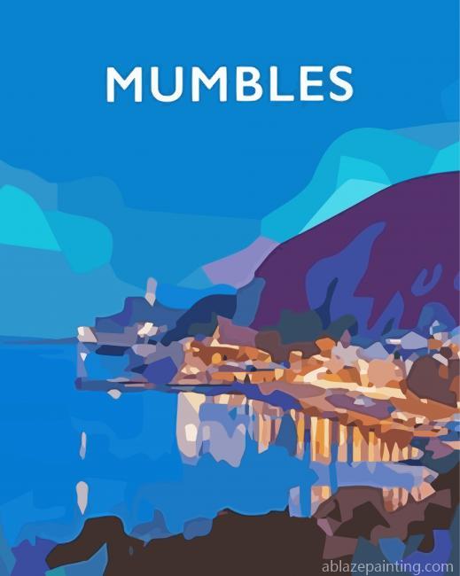Mumbles Swansea Poster Paint By Numbers.jpg