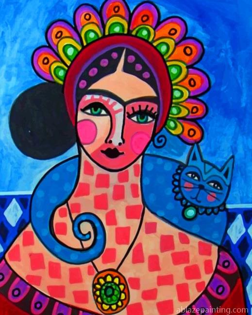 Abstract Frida Kahlo New Paint By Numbers.jpg