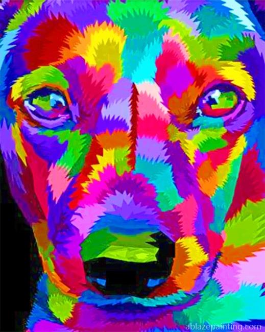 Pop Art Dog Colorful Paint By Numbers.jpg