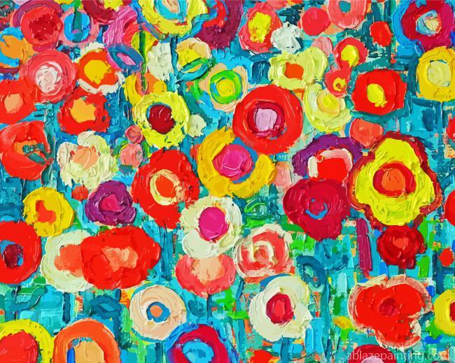 Colorful Abstract Wildflower Paint By Numbers.jpg