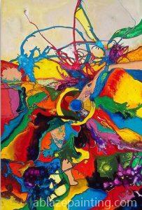 Abstract Color Collision Paint By Numbers.jpg