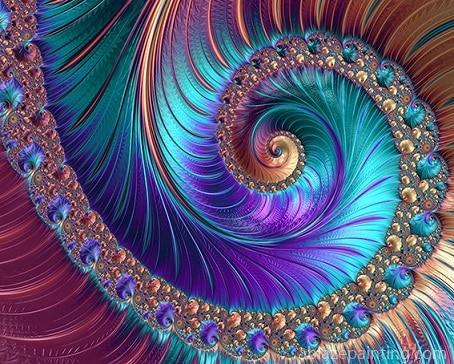 Fractal Chaos Abstract Paint By Numbers.jpg