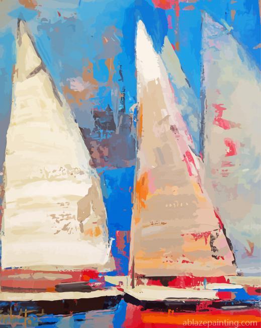 Sailboat Ghosts Art Paint By Numbers.jpg