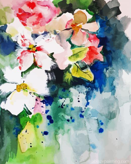Abstract Flowers Illustration Paint By Numbers.jpg