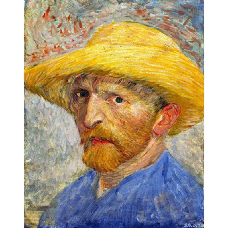 Van Gogh In A Straw Hat People Paint By Numbers.jpg