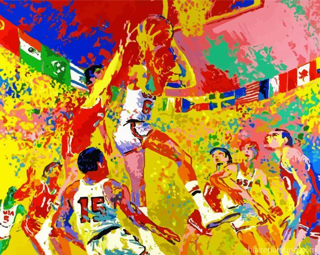 Olympic Basketball Art Paint By Numbers.jpg