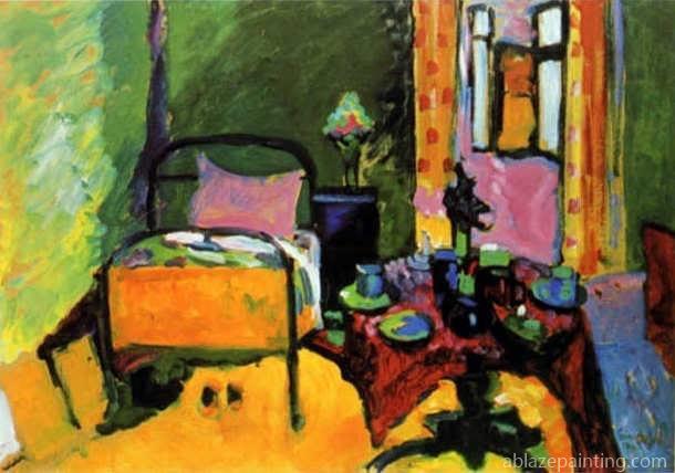 Bedroom By Wassily Kandinsky Abstract & Mandala Paint By Numbers.jpg