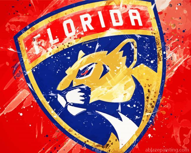 Abstract Florida Panthers Paint By Numbers.jpg