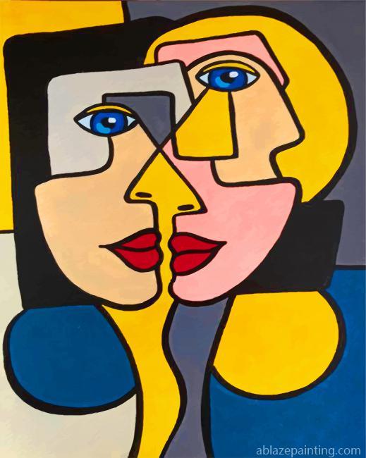 Women Faces Cubist Paint By Numbers.jpg