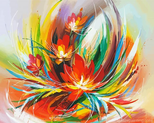 Colorful Abstract Flowers Paint By Numbers.jpg