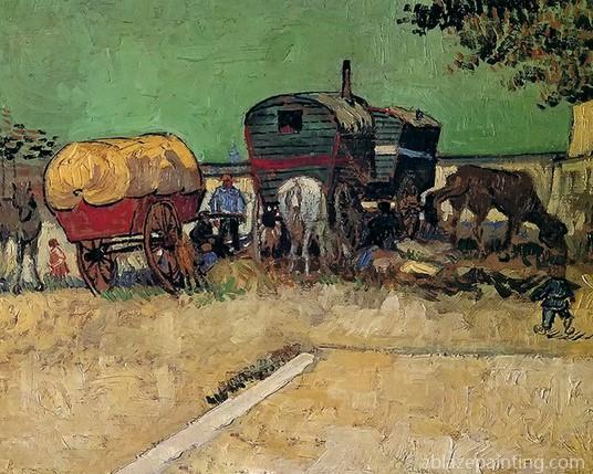 Gypsies On Trip By Charles Baudelaire Paint By Numbers.jpg