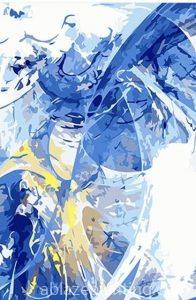 Blue Abstract Scenery Paint By Numbers.jpg