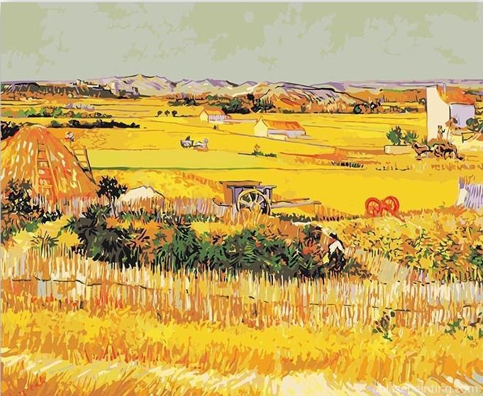 The Harvest Vincent Van Gogh Landscape Paint By Numbers.jpg