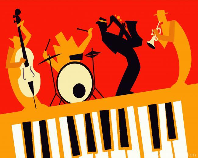 Illustration Latin Musicians Jazz Paint By Numbers.jpg