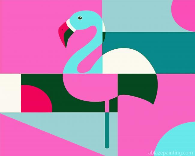 Abstract Flamingo Paint By Numbers.jpg