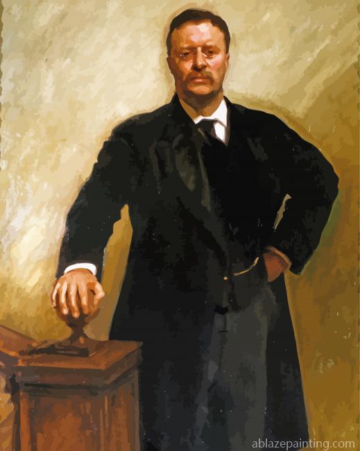 Portrait Of Theodore Roosevelt Paint By Numbers.jpg