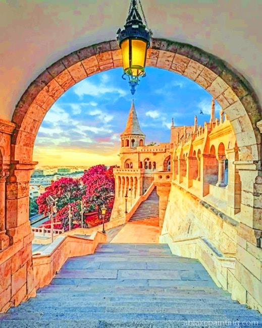 Fortress In Budapest Hungary Paint By Numbers.jpg
