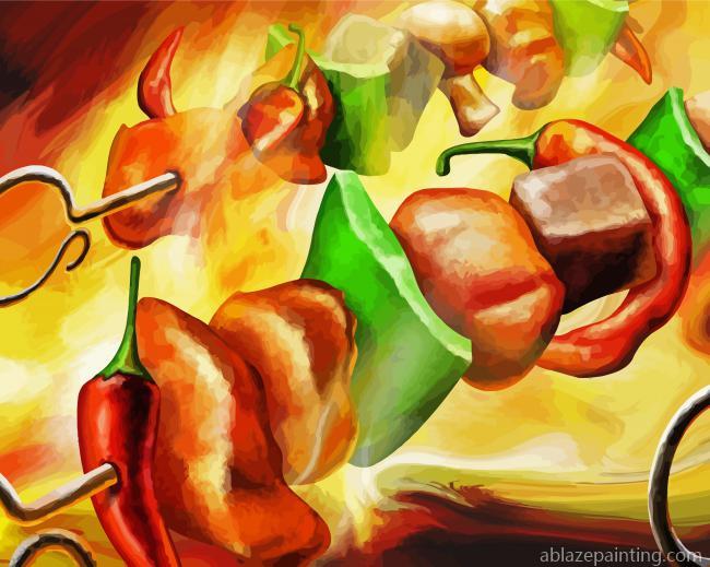 Abstract Food Art Paint By Numbers.jpg