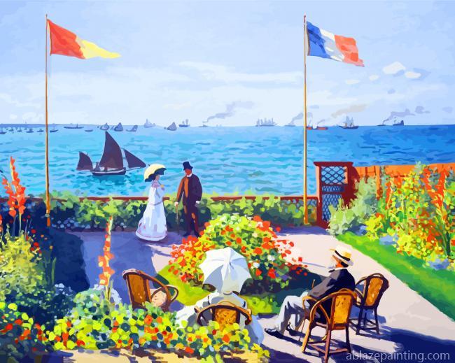 Garden At Sainte Adresse Paint By Numbers.jpg