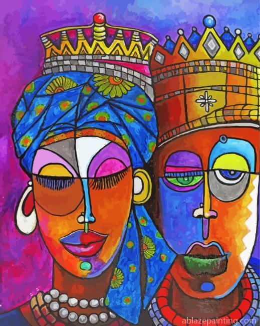 African King And Queen Paint By Numbers.jpg