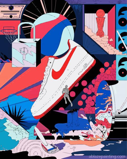 The Nike Air Force Art Paint By Numbers.jpg