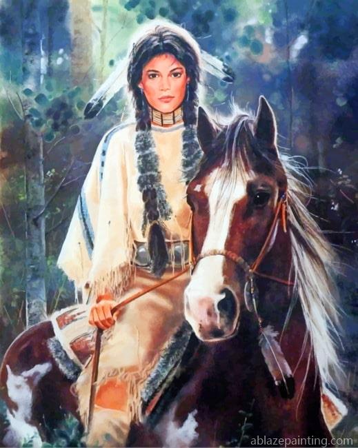 Native American Women Paint By Numbers.jpg