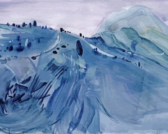 Abstract Mountain Paint By Numbers.jpg