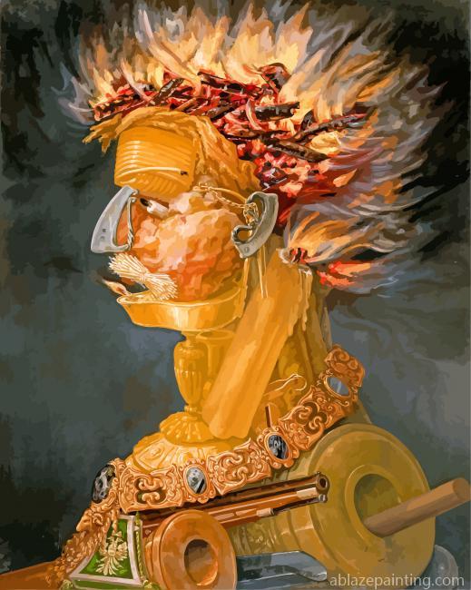 The Allegory Of Fire Giuseppe Arcimboldo Paint By Numbers.jpg