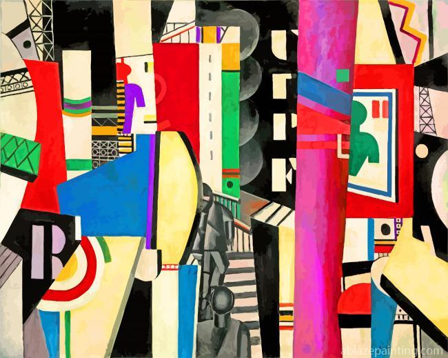 The City By Leger Paint By Numbers.jpg