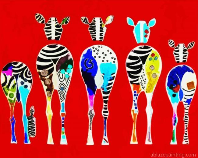 Abstract Zebra Butts Paint By Numbers.jpg