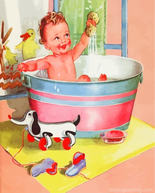Baby Bathing Paint By Numbers.jpg