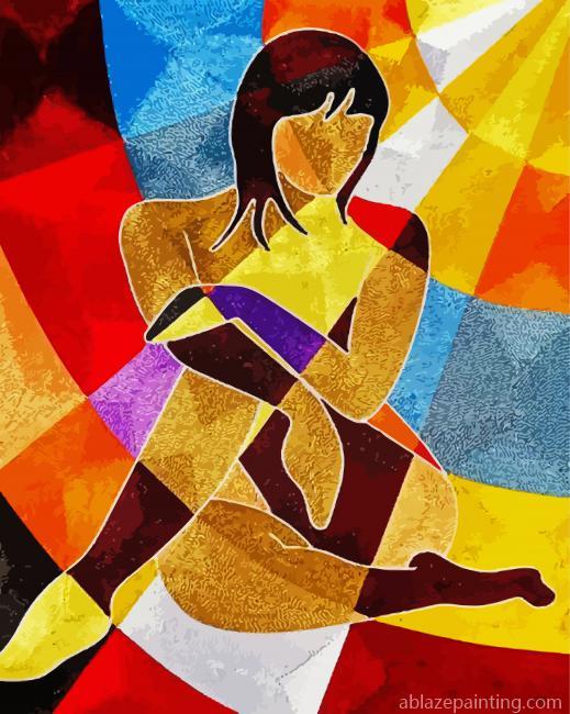 Abstract Cubism African Woman Paint By Numbers.jpg