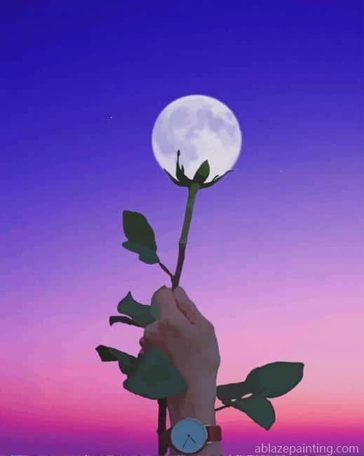 Moon Flower New Paint By Numbers.jpg