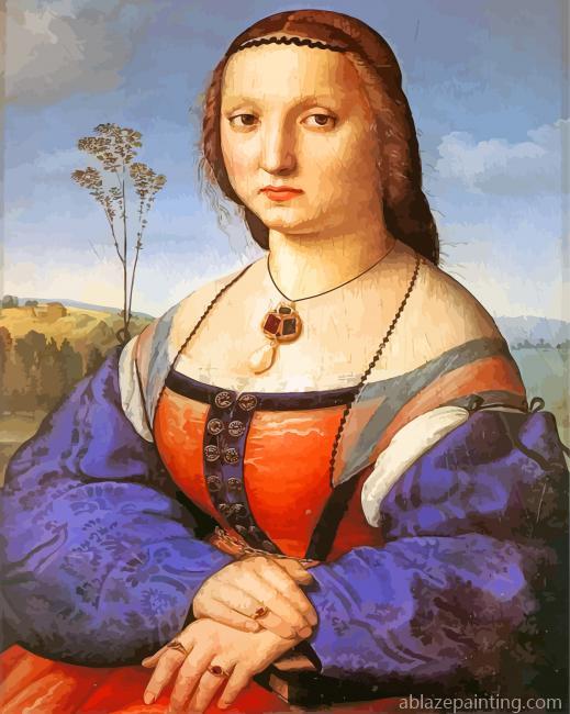 Portrait Of Maddalena Doni Paint By Numbers.jpg