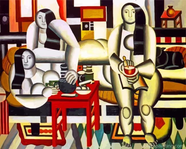 The Breakfast By Leger Paint By Numbers.jpg