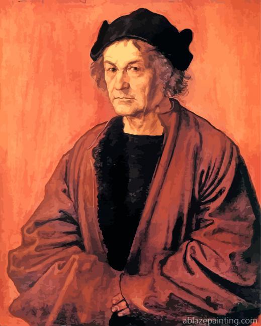Portrait Of Dürer's Father At 70 Paint By Numbers.jpg