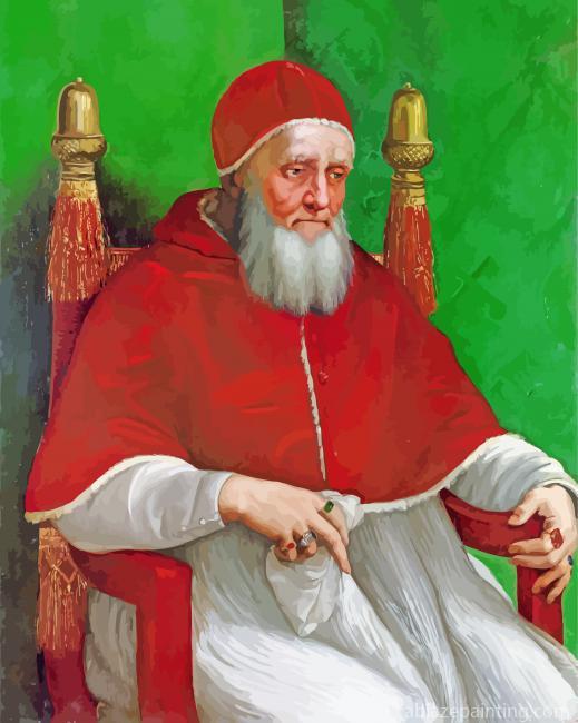 Portrait Of Pope Julius Ii Paint By Numbers.jpg