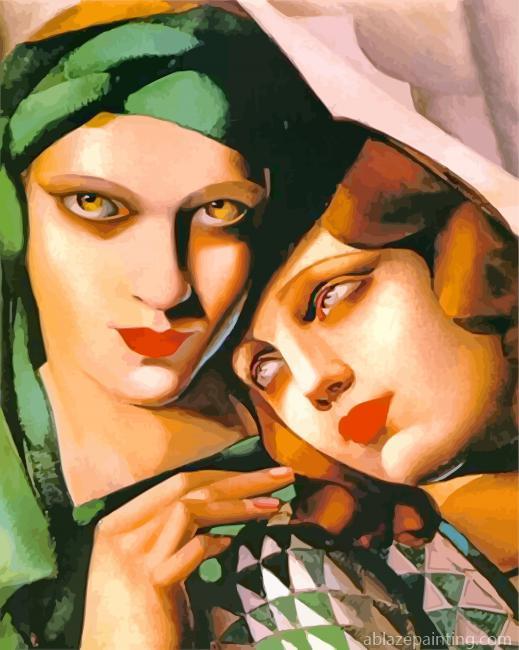 The Green Turban By Lempicka Paint By Numbers.jpg