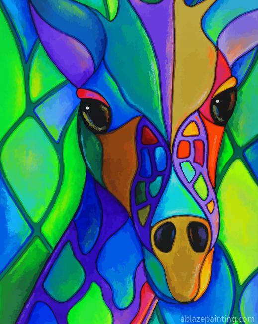 Colorful Giraffe New Paint By Numbers.jpg