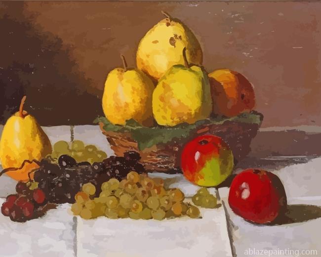 Fruits Still Life Art Paint By Numbers.jpg