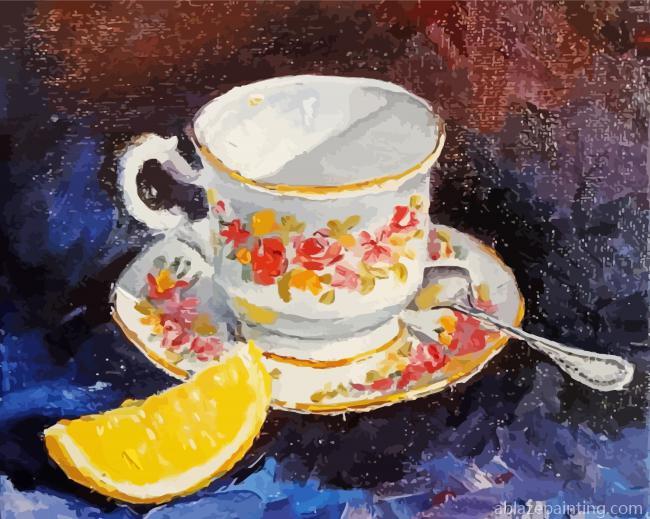 Teacup And Lemon Art Paint By Numbers.jpg