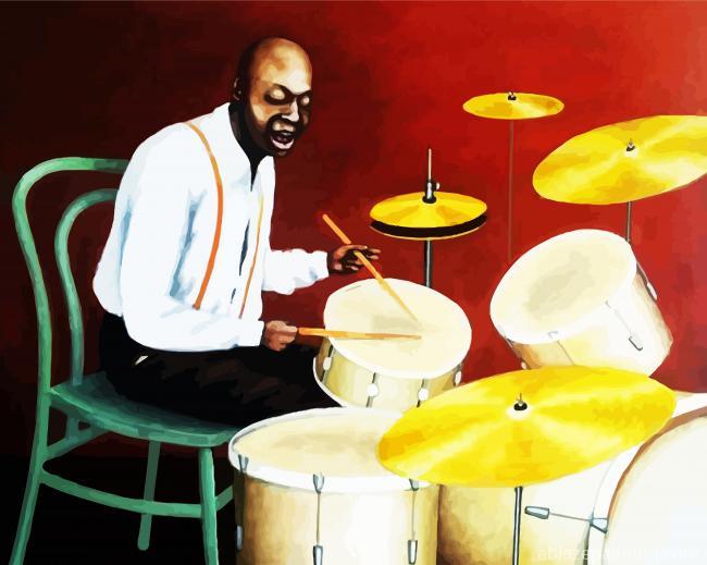 Drummer Man Art Paint By Numbers.jpg