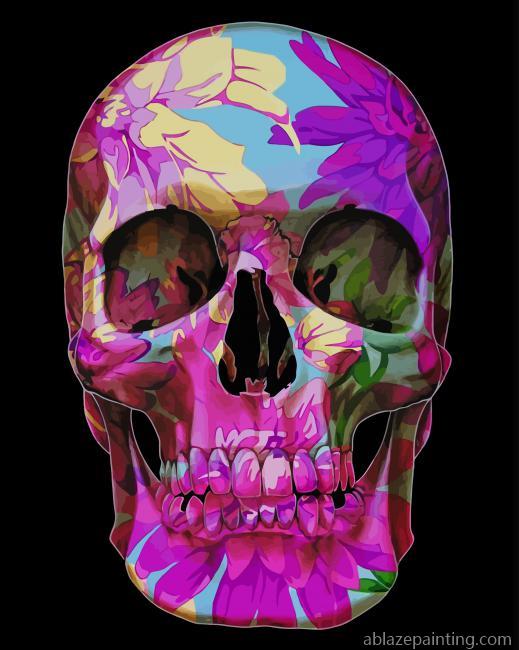 Floral Skull New Paint By Numbers.jpg