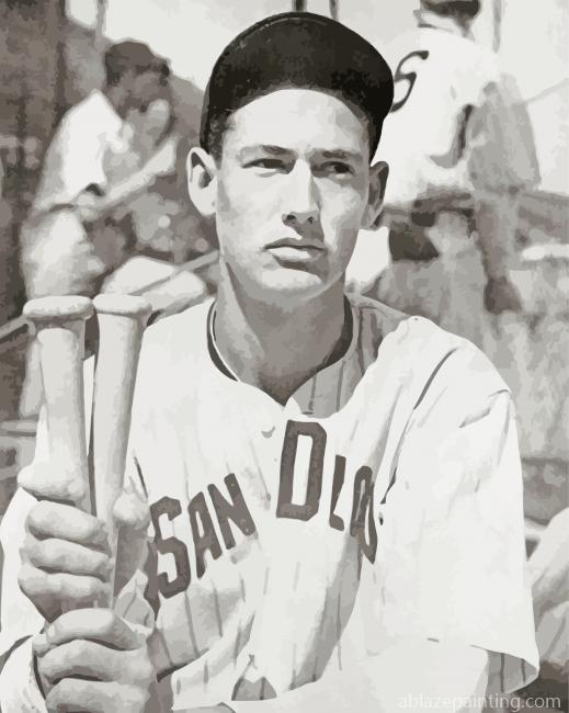 Young Ted Williams Paint By Numbers.jpg