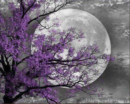 Purple Tree Moon Paint By Numbers.jpg